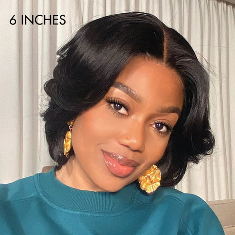 Elegant Boss Vibe Short Pixie Cut Glueless Minimalist HD Lace Wig Ready to Go