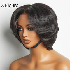 Elegant Boss Vibe Short Pixie Cut Glueless Minimalist HD Lace Wig Ready to Go