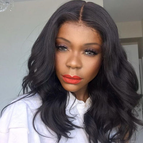 Classy Layered Wave Bob Wig Lace Front Human Hair Wigs