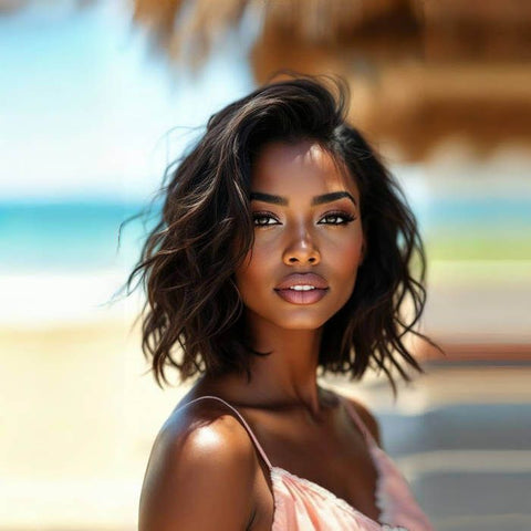 Wear and Go Wigs Bob Hairstyles Waves For Women Human Hair Wigs