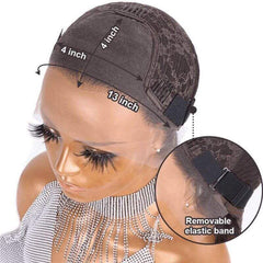 Body Wave Short Human Hair  13X4 Lace Frontal Wig | Gorgeous Curls