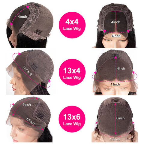 Affordable Straight Bob Wig Human Hair Pre Plucked Glueless Lace Front Wig